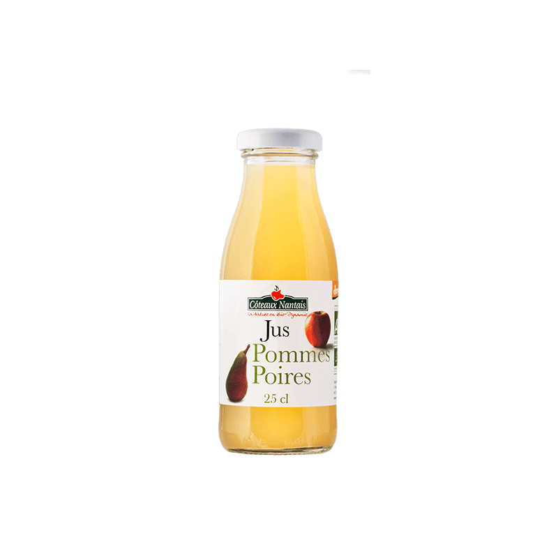 Jus pommes poires Bio Demeter - 25 cL