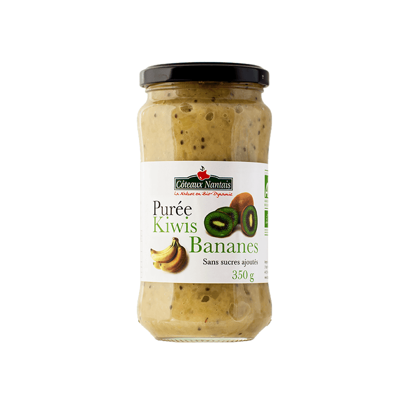 Purée kiwis bananes Bio - 350 g