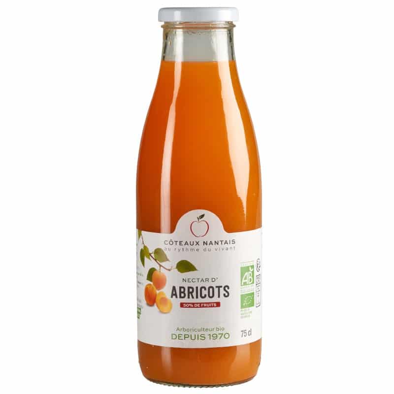 Nectar d'abricots Bio - 75 cL