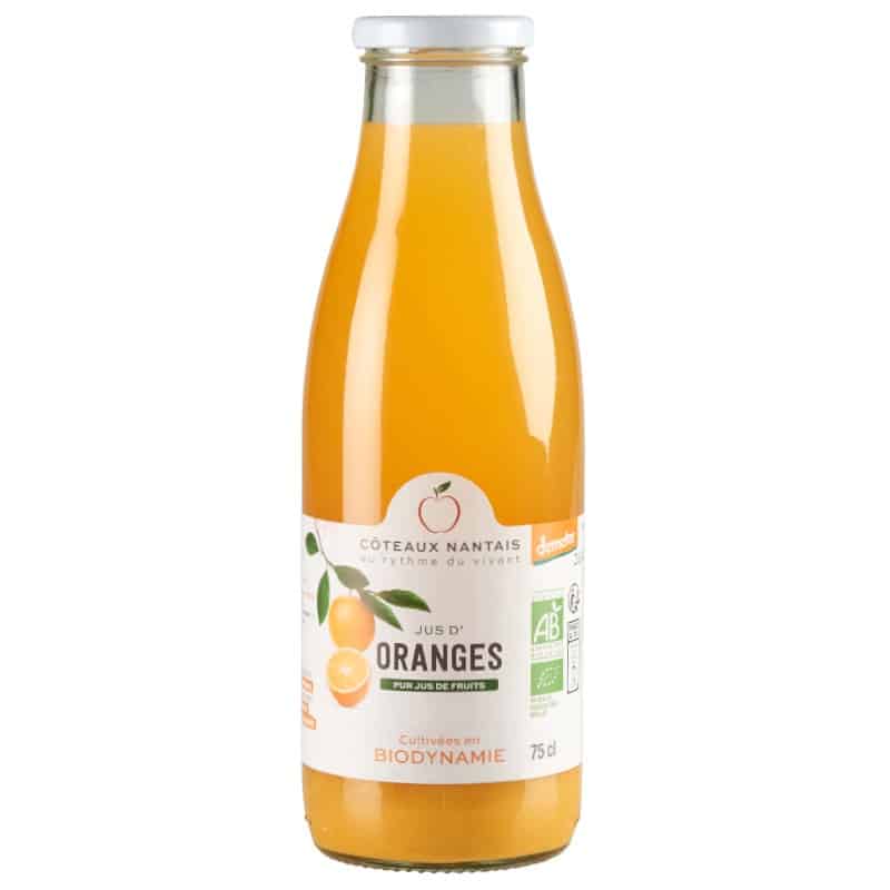 Jus d'oranges Bio Demeter - 75 cL