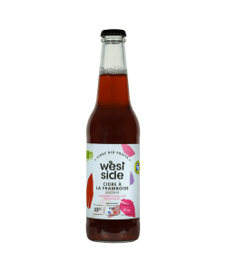 Cidre à la framboise WEST SIDE Bio - 33 cL