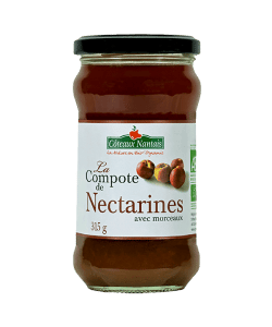 Compote de nectarines Bio - 315 g